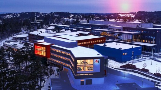 I4Helse--bygget på Campus Grimstad, illustrasjon